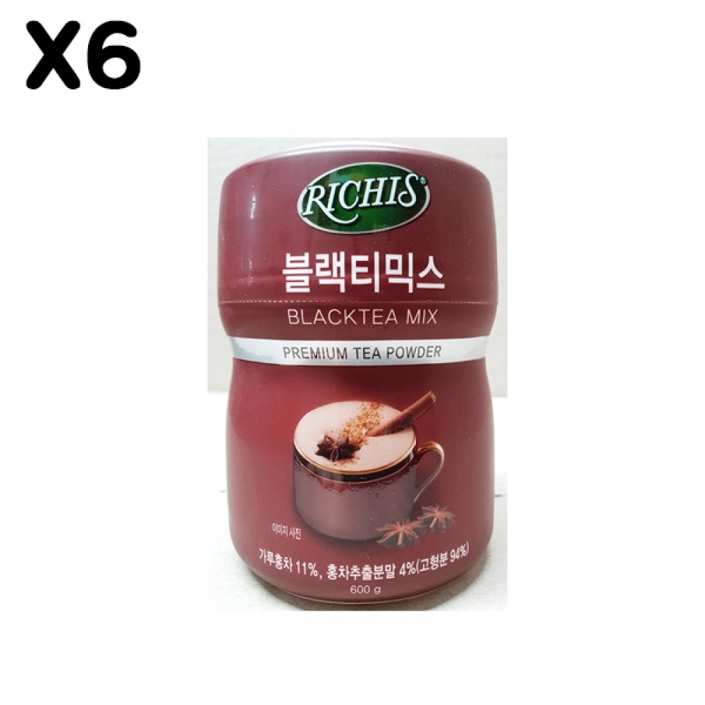 FK 블랙티믹스(리치스 파우더 600g) X6