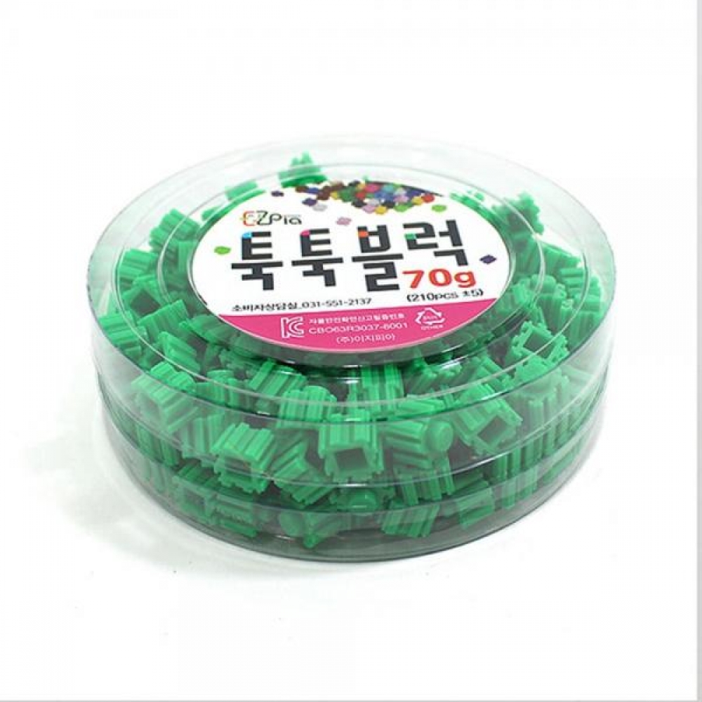 (DG) 이지툭툭블럭 70g-초록