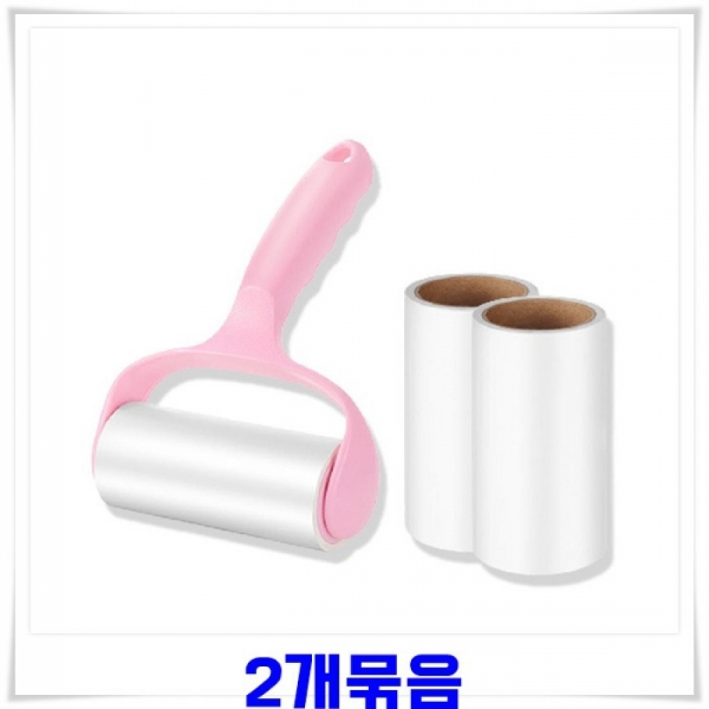 테이프 클리너(리필테이프 2개포함) 2세트 청소롤