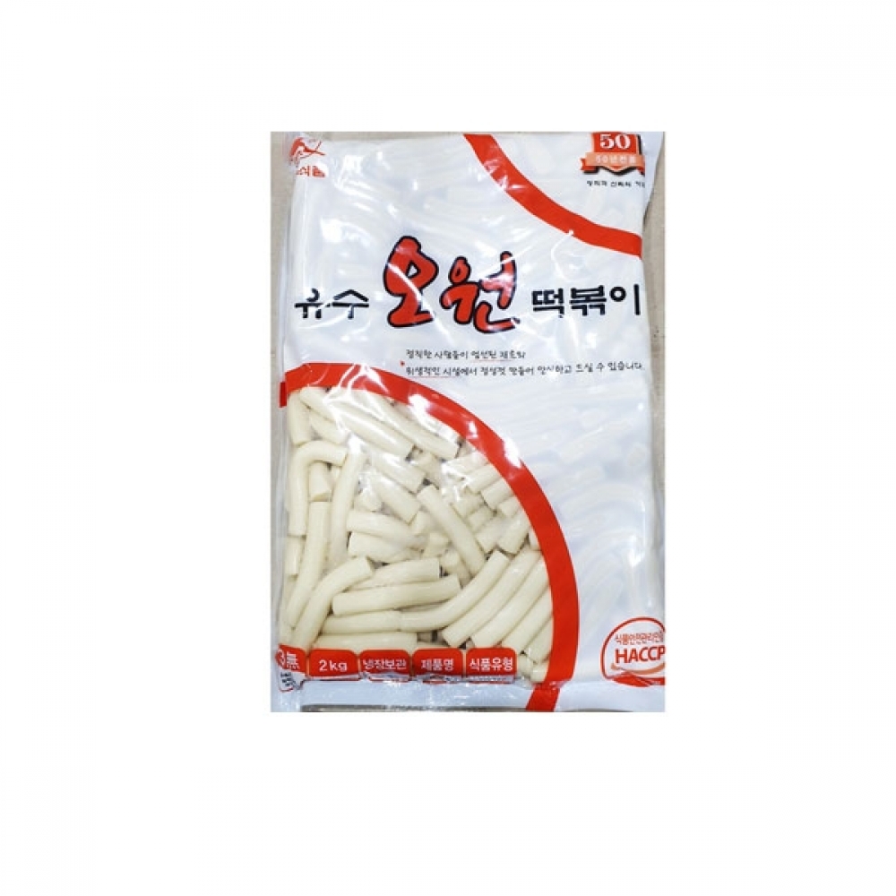 FK 밀떡볶이떡(유수식품 오원떡 2k)