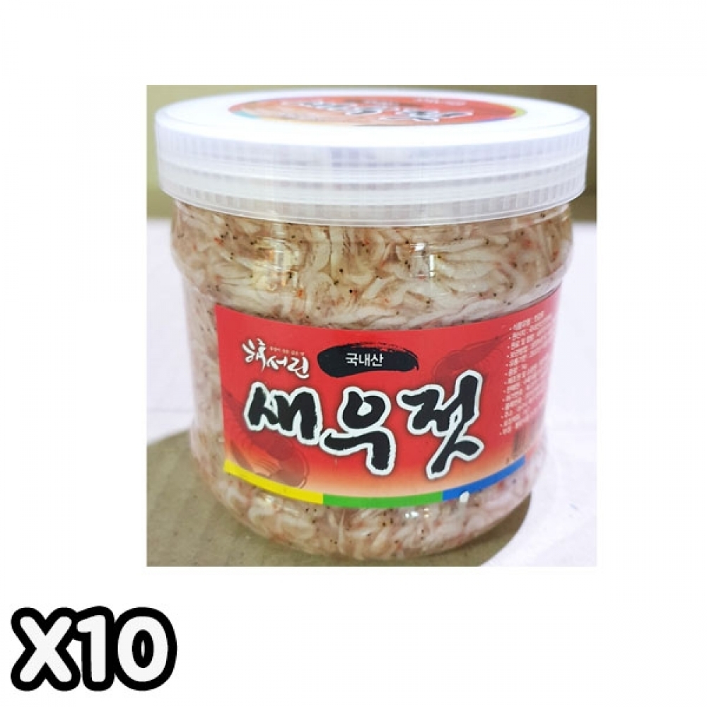 FK 새우젓(PET 자연푸드웰 수륙 1k ) X10