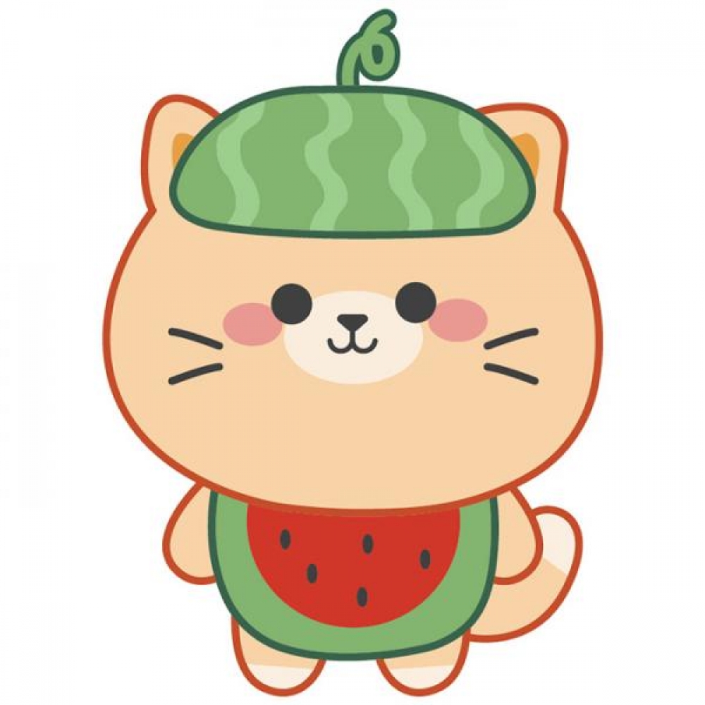 쥬시 프렌즈 수박 (키링) 보석십자수 5x7