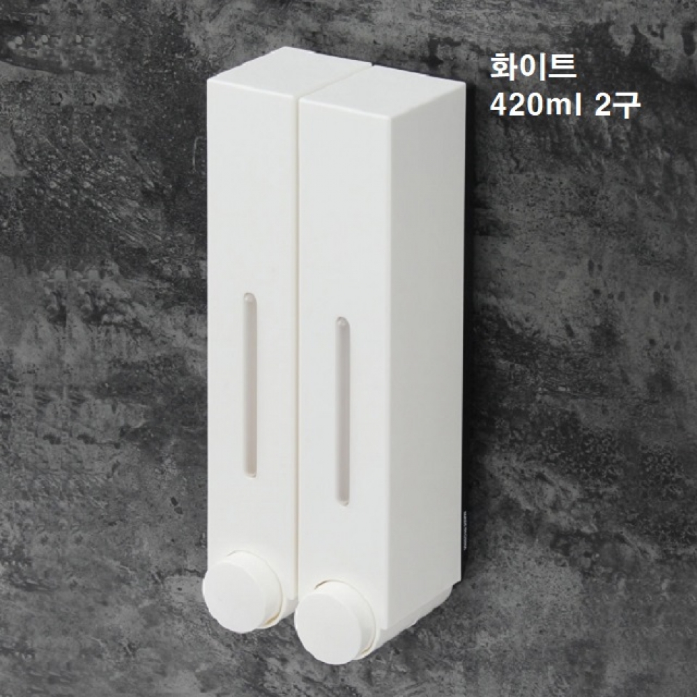 깔끔한 욕실 클린존 물비누디스펜서420 2구