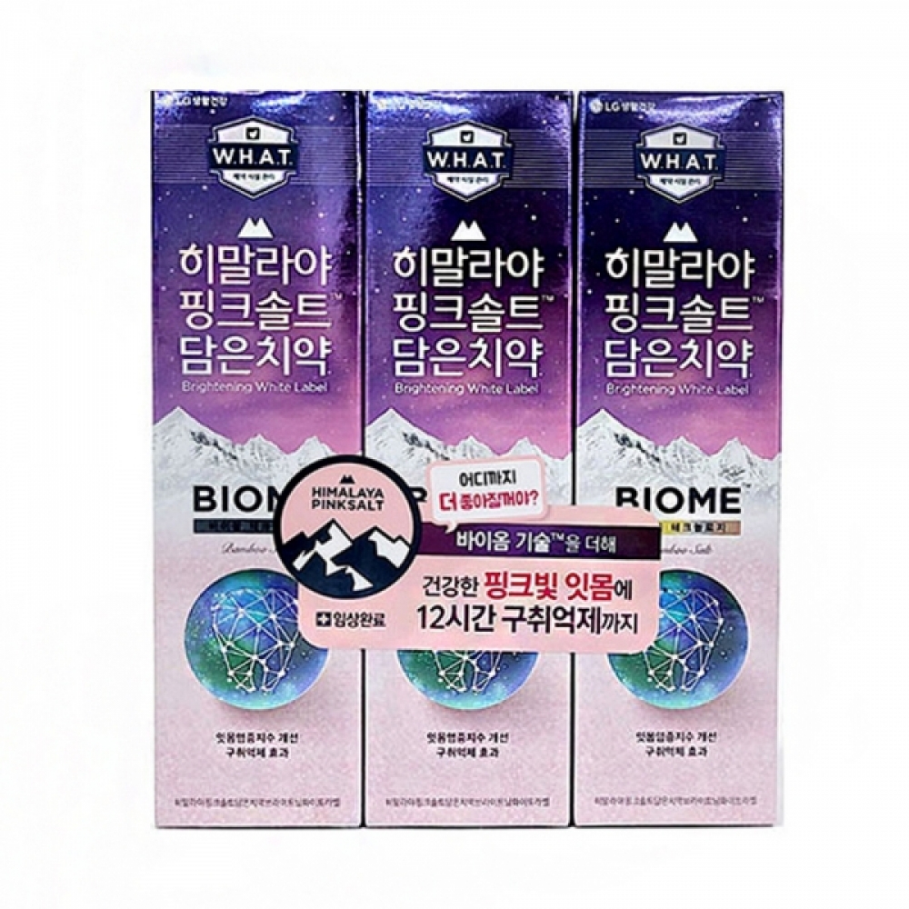 잇몸 관리 구취 억제 효과 바이옴테크놀로지 치약