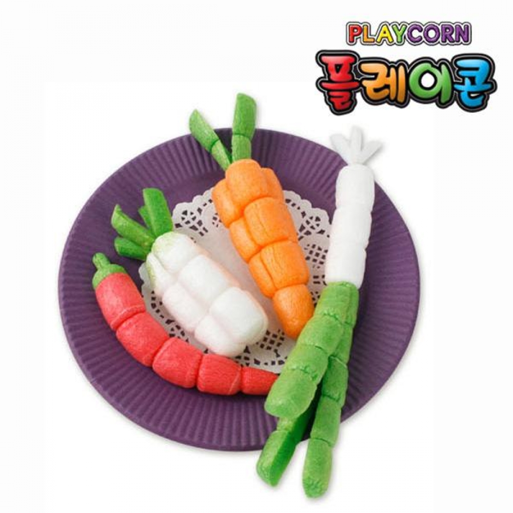 플레이콘 채소만들기