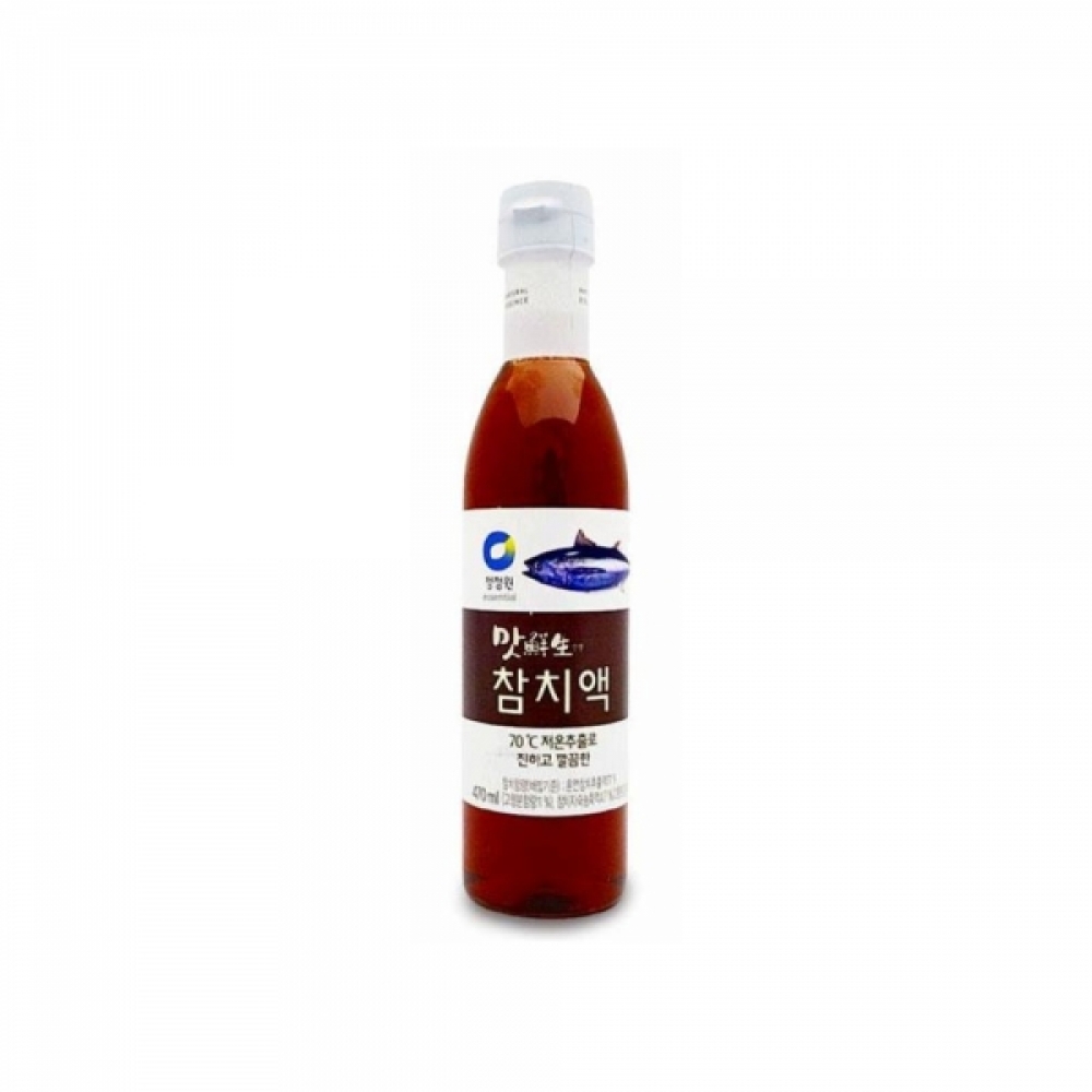 국 찌개 나물 모든 요리 저온추출 참치액 470ml 장류