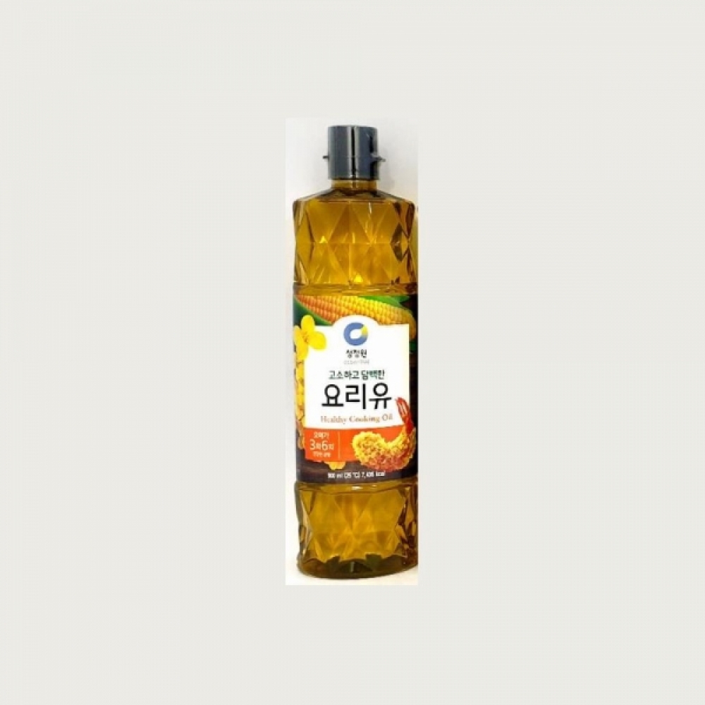 기름 흡수 적은 바삭한 건강 요리유 500ml 옥수수유