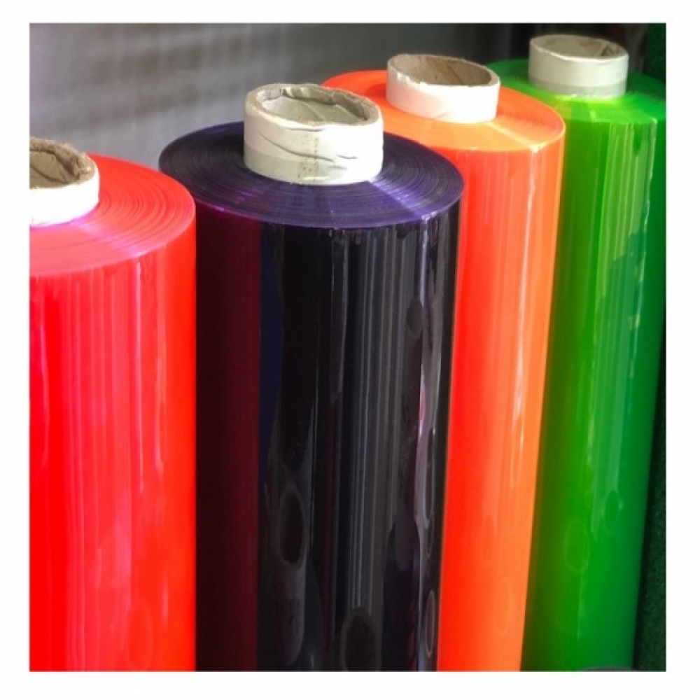 칼라 연질PVC 0.1mm 98cmX100m