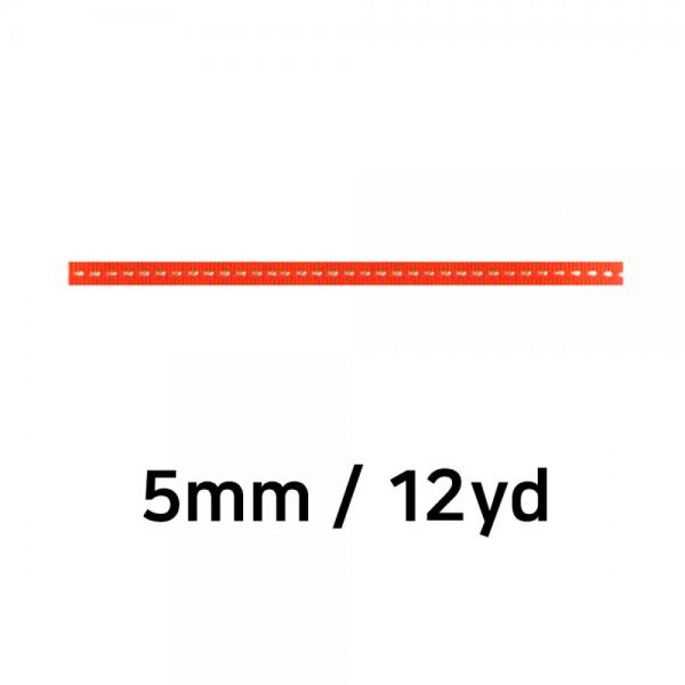 유니아트 (리본) 골직 스티치 롤 (폭 5mm) (오렌지)