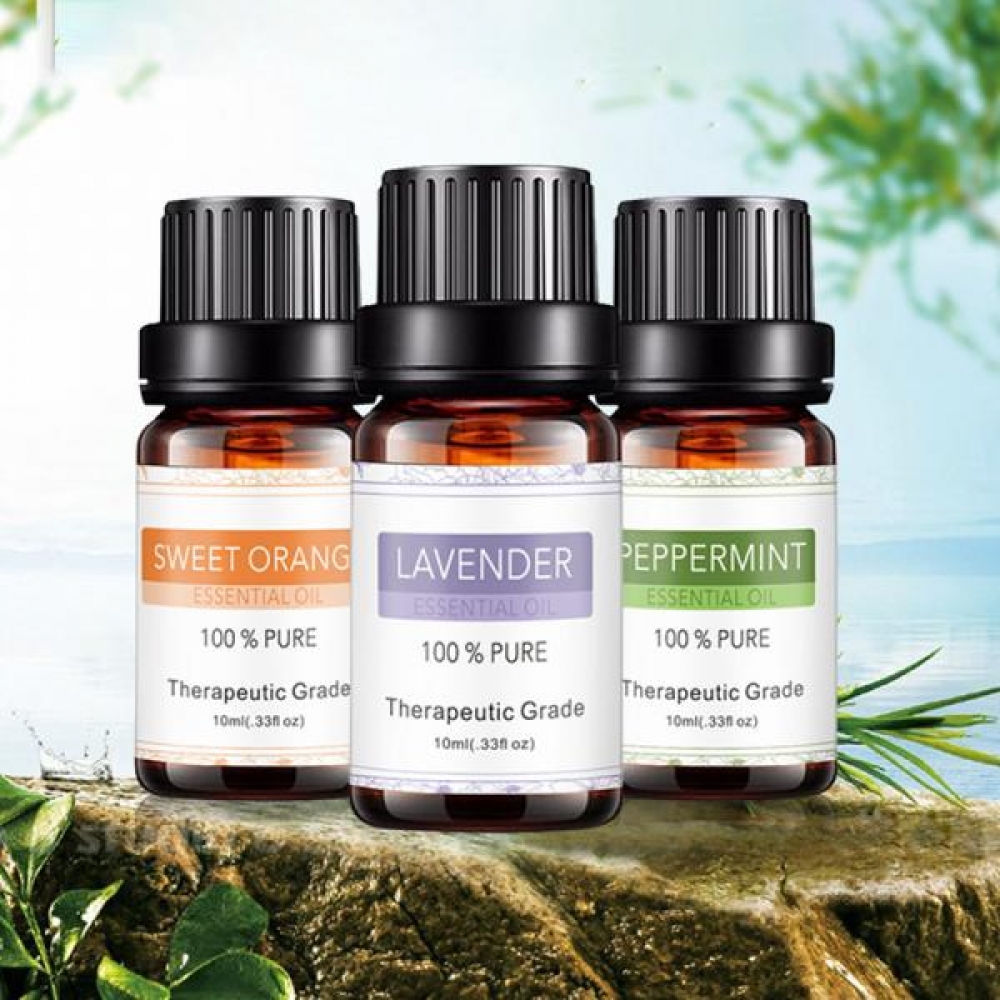 식물성 퓨어 아로마 테라피 에센셜 오일 5종 10ml M10990