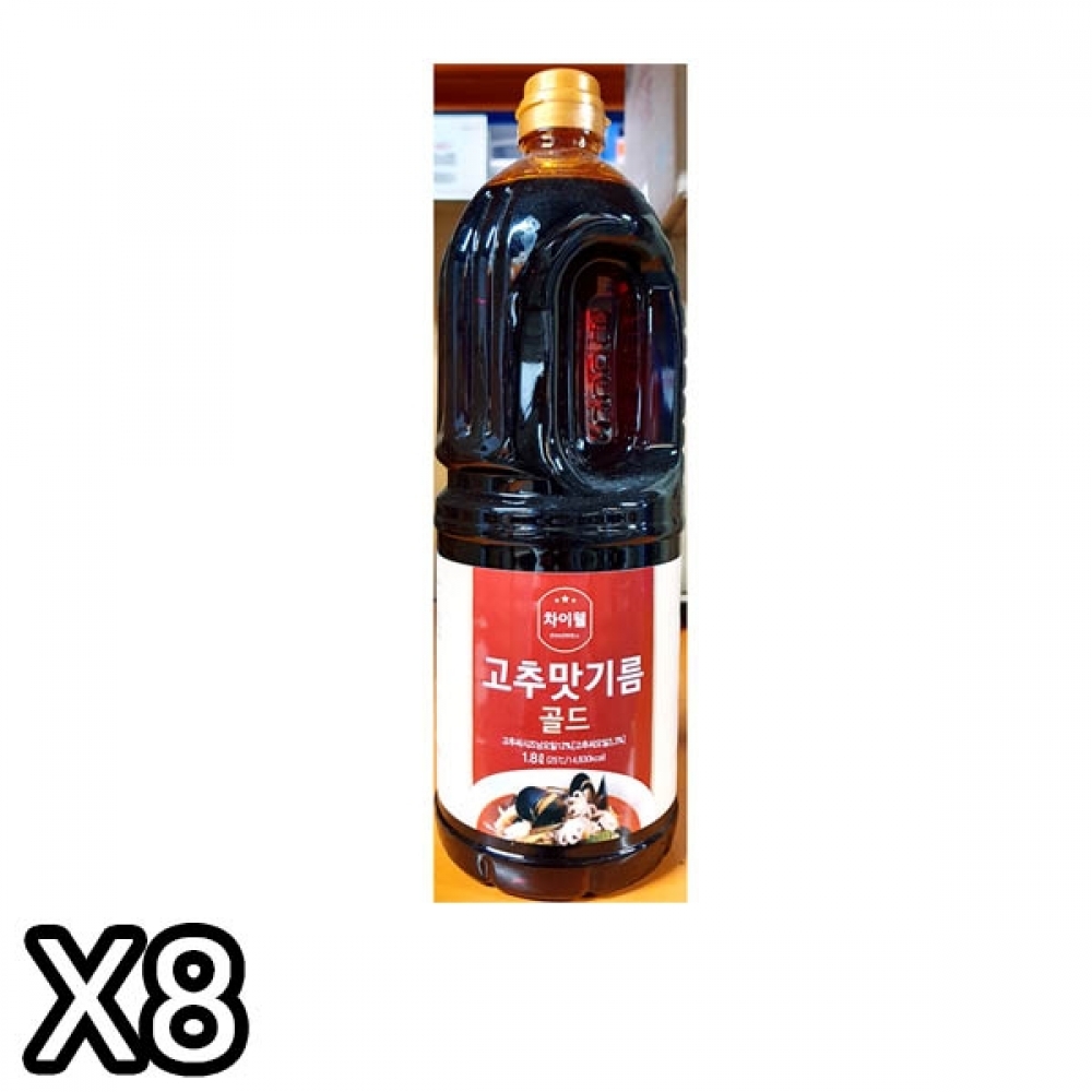 FK 고추맛기름(골드 1.8L)X8