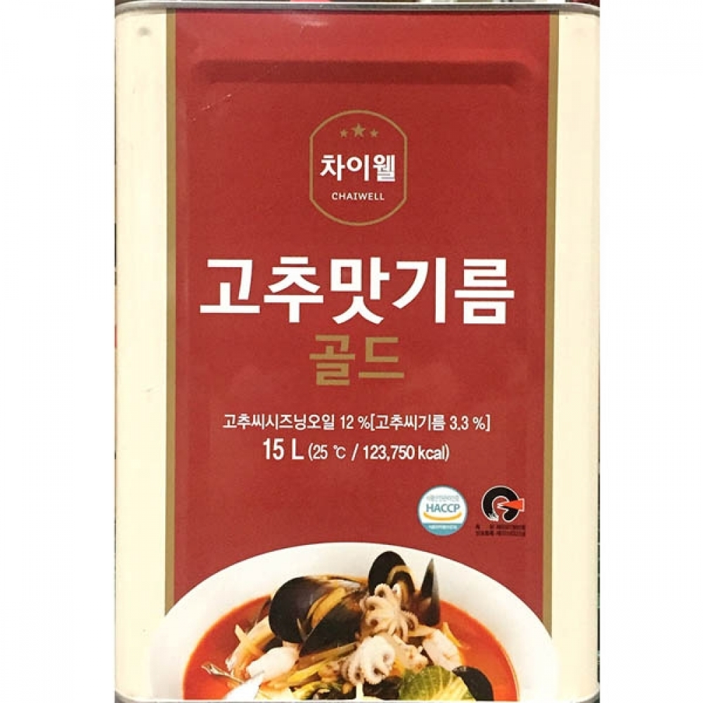 FK 고추맛기름(골드 15L)