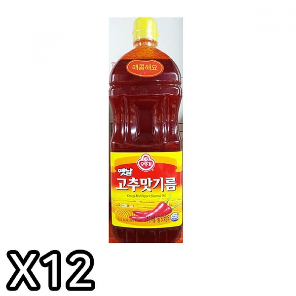 FK 고추맛기름(오뚜기 1.5L)X12