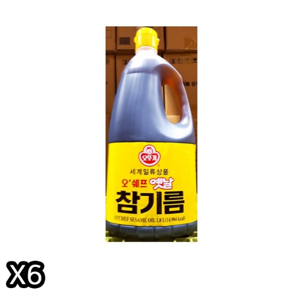 FK 옛날참기름(오뚜기 1.8L)X6