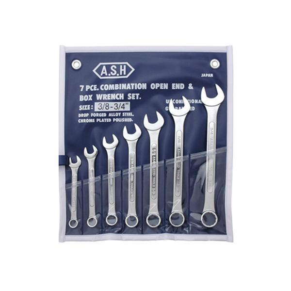 42318 콤비네이션렌치세트(아사히) 7pcs(mm) 조합