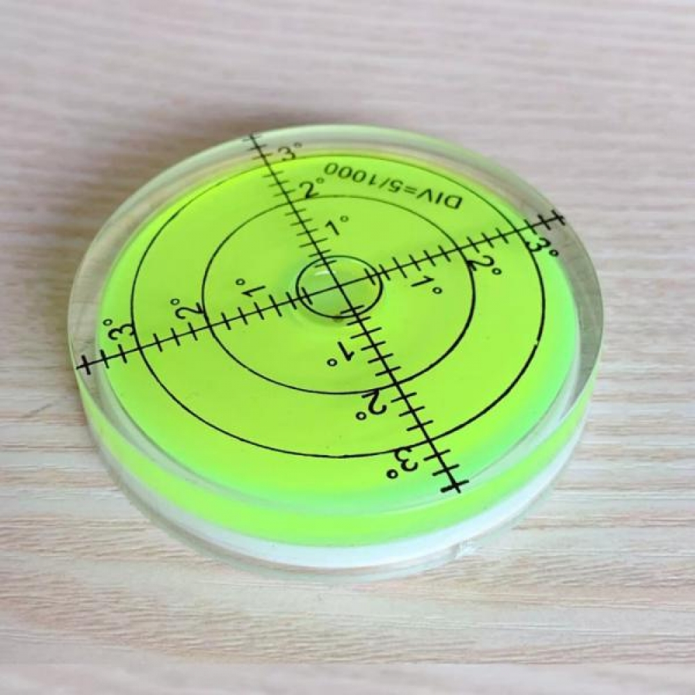 미니 원평 수평계 레벨 수평기 60mm