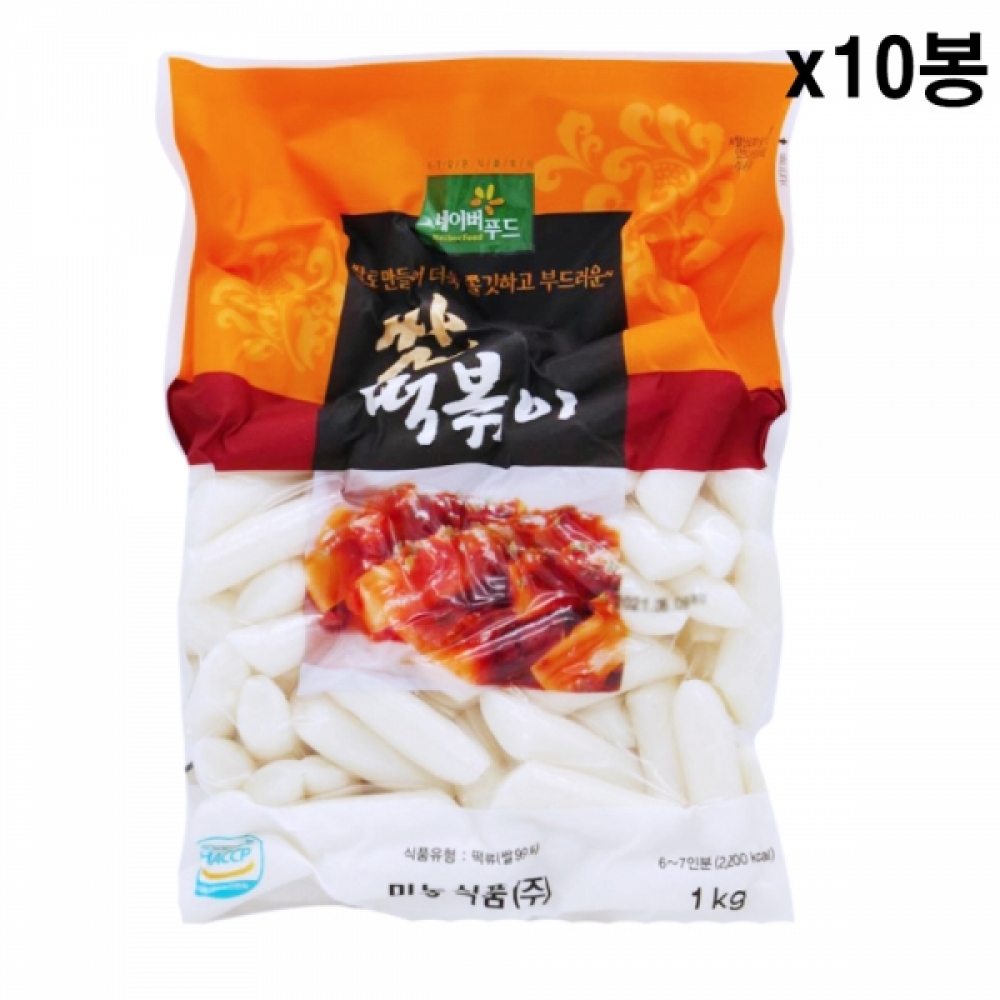 FK 쌀떡볶이 건조떡1kgX10봉
