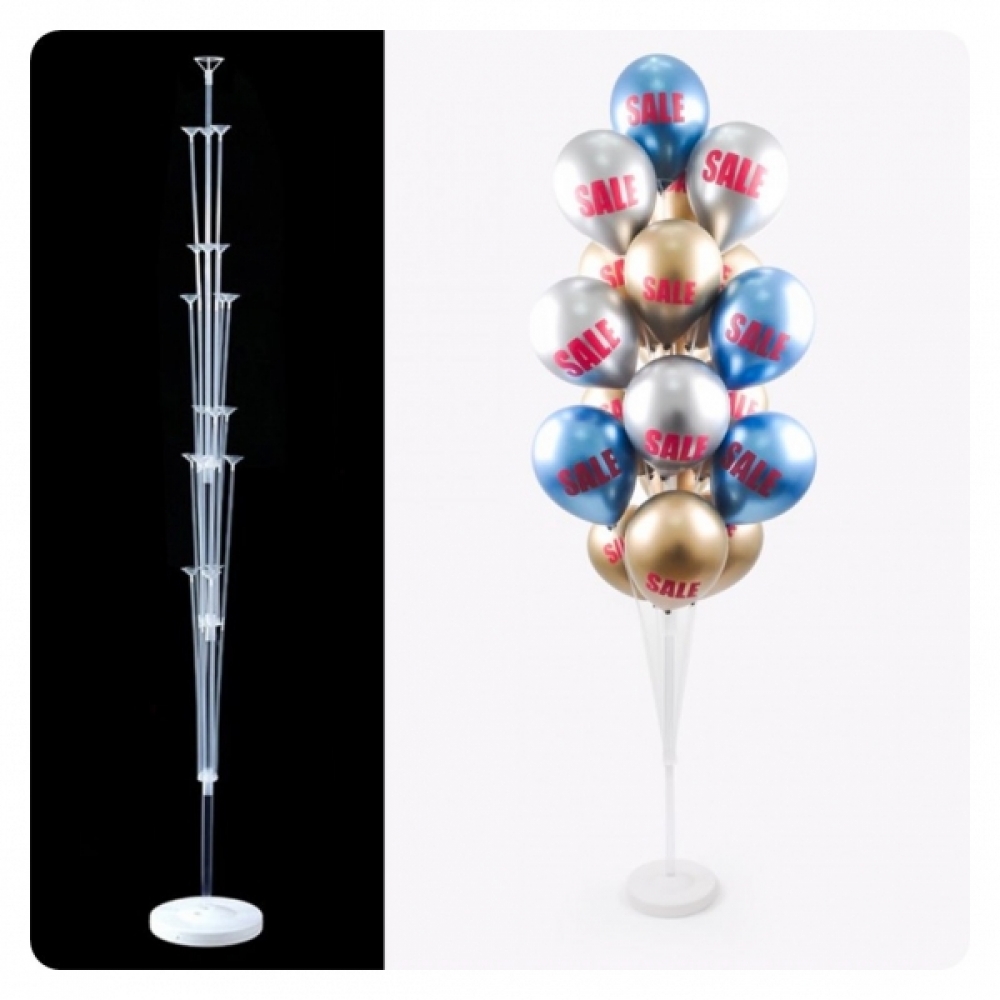 PW 풍선꽂이세트160cm(19개스틱)크롬SALE낱개20개입