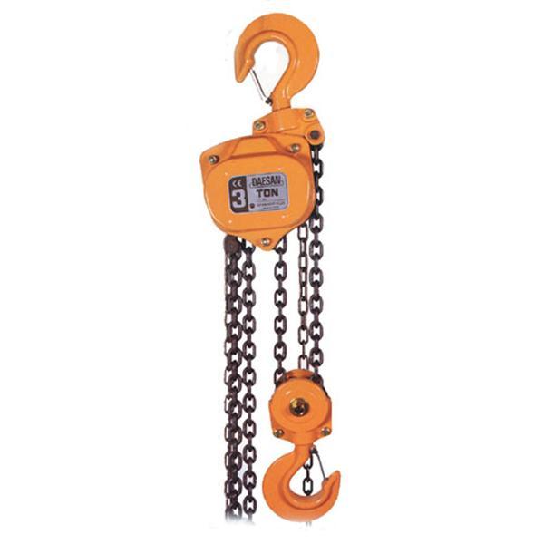 213 체인블럭 3t 3.0M x 2줄 공구 운반 블록