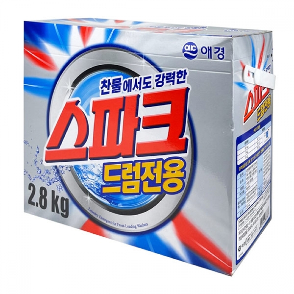 IS-M 스파크 드럼전용 분말세제 카톤 2.8kg