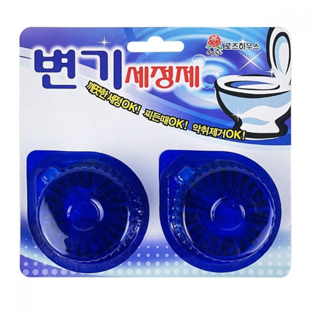 IS-M 로즈하우스 변기세정제 40g 2p -TJ