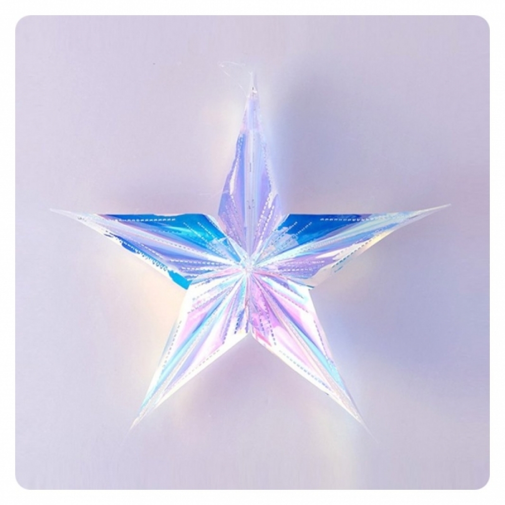 PWM-DK 스타홀로그램모빌(대)60cm 파티용품 장식 모빌