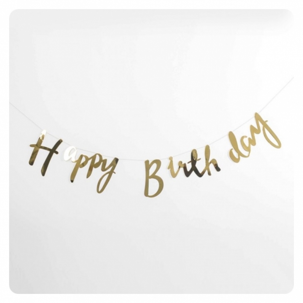 PWM-DK 생일파티가랜드캘리그래피(골드)