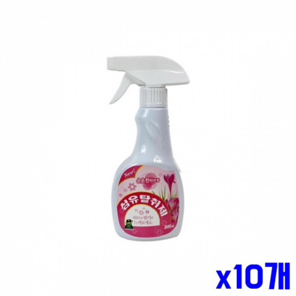 은은한 허브향 섬유탈취제 300ml x10개 생활용품
