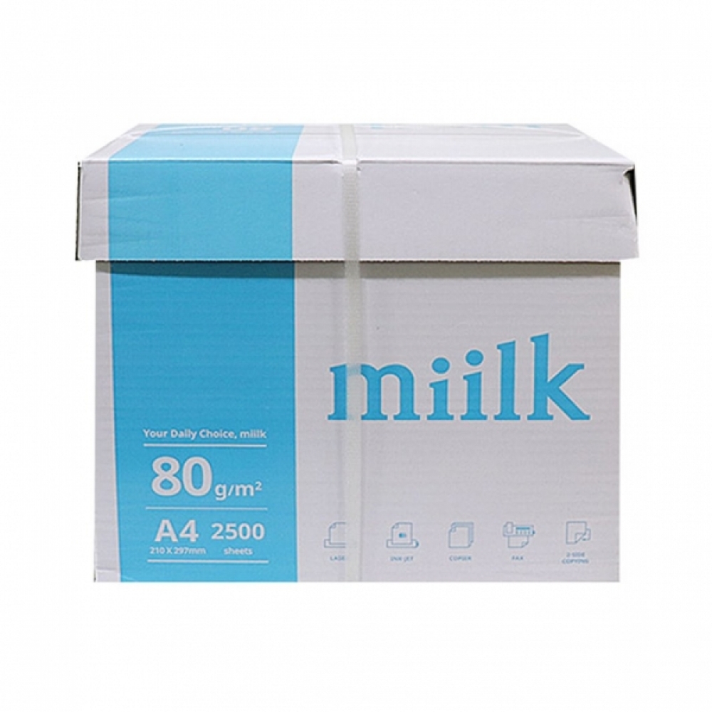 IS-M miilk A4용지 500X5권 80g 2500장