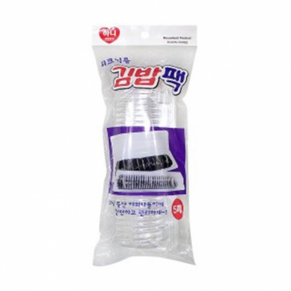 IS-M 하니 피크닉용 김밥팩 5매 -H