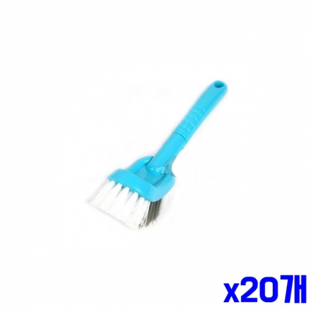 욕실용 핸디형 청소솔 브러쉬 3색상 x20개 욕실청소솔