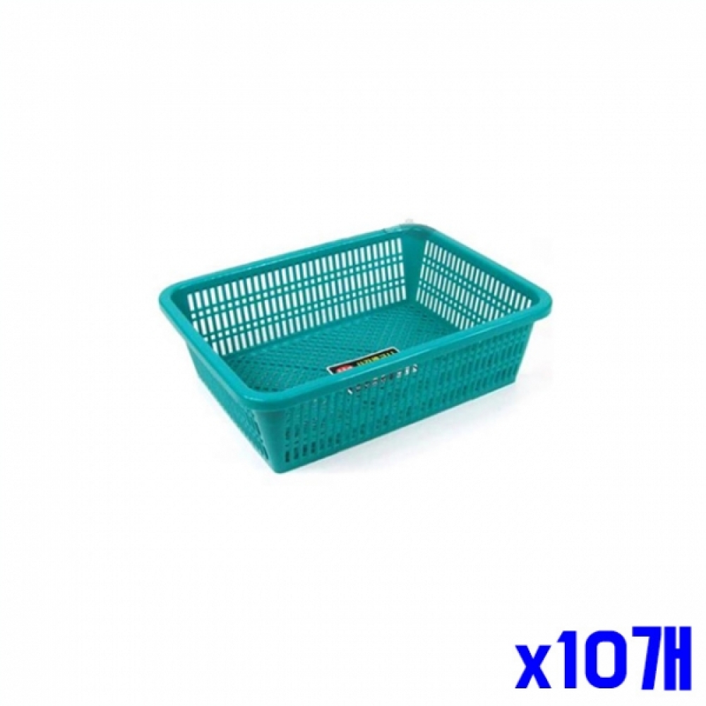 소품 정리 사각 바구니 31.5x24x9cm 수납바스켓 x10개