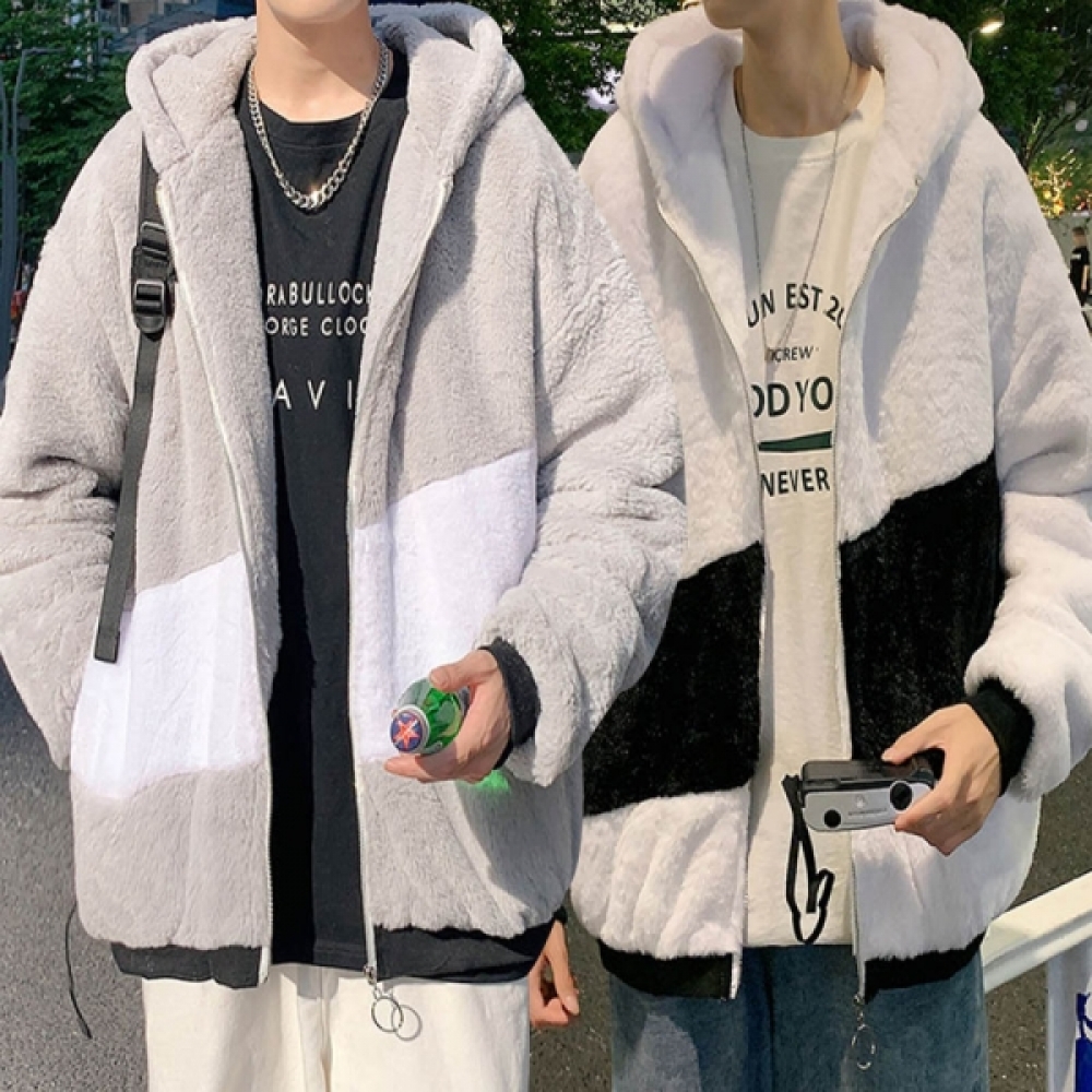 LEA-M43 남자사다리꼴양털집업