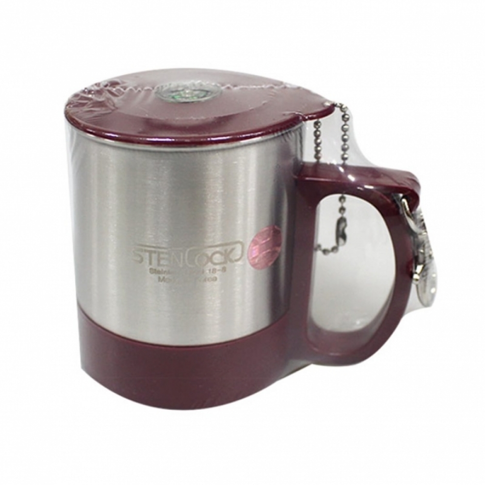 IS-M 스텐락 나침판 스텐 등산컵 230ml