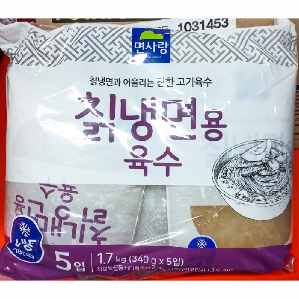 FK-M 냉면육수 340g x5입 칡냉면용