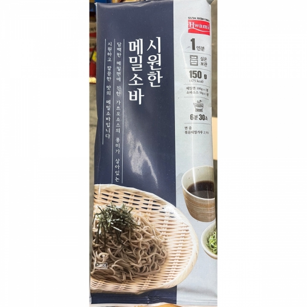 FK-M 화미 메밀소바 소스포함 150g X20