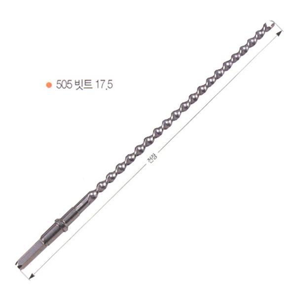 10594 육각타입 4날 콘크리트비트 35.0mm 날 빗트