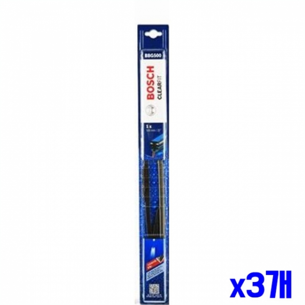 간편 장착 와이퍼 500mm x3개 익스테리어용품