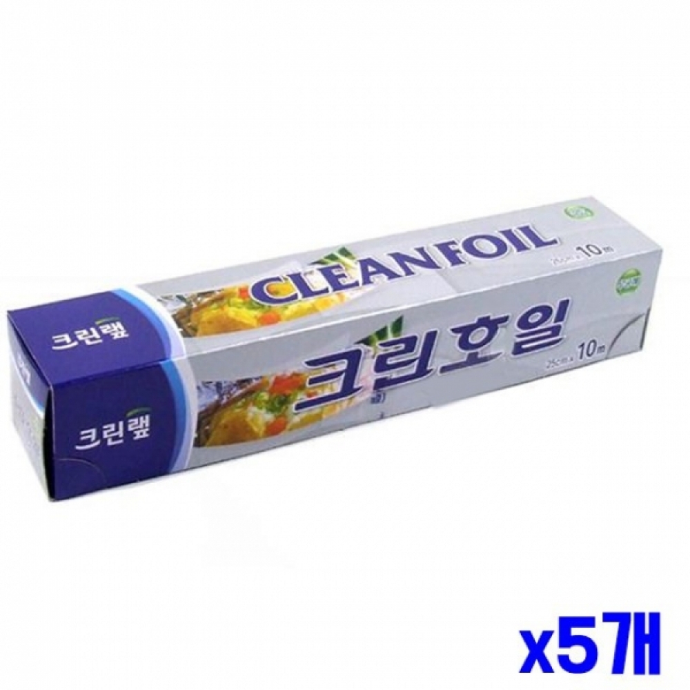 주방용품 크린호일 25cmX10m x5개