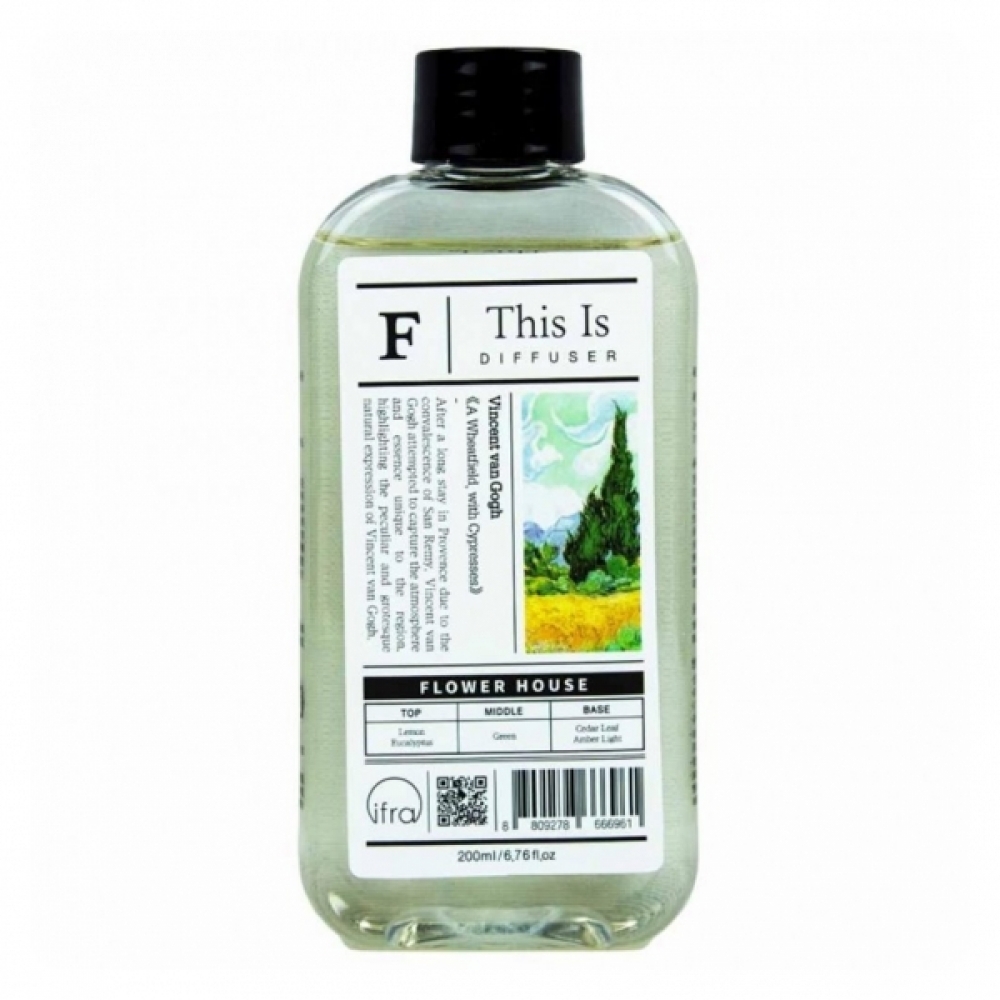 BTM-M436 명화 디퓨저 리필 플라워하우스 200ml