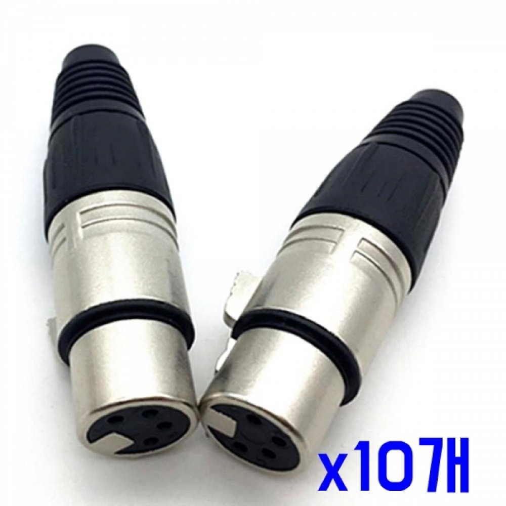 휴대가 편리한 아연 합금 마이크케이블 4pin x10개