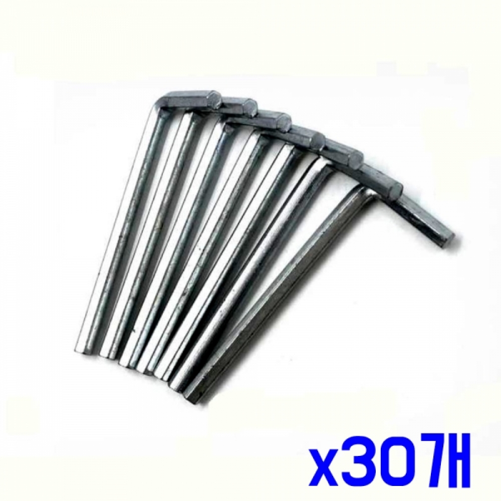 양쪽 사용 가능한 다용도 육각렌치 4mm x30개