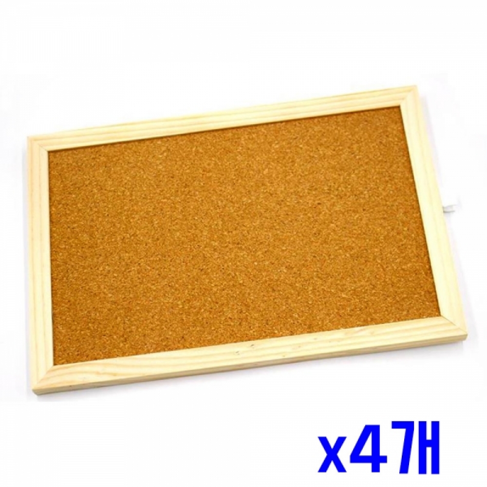 분위기변화 다용도 코르크보드 30x20 x4개 코르크칠판