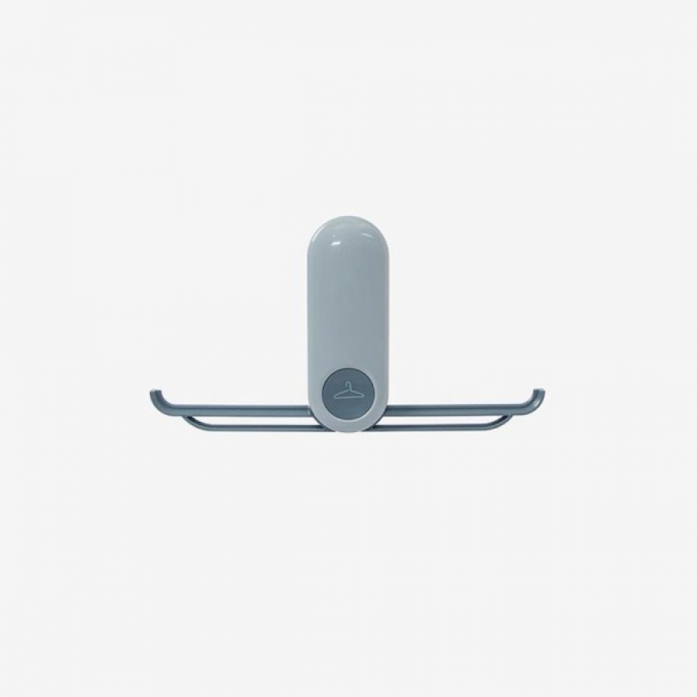편리한 접이식 깔끔 옷걸이 거치대(블루)