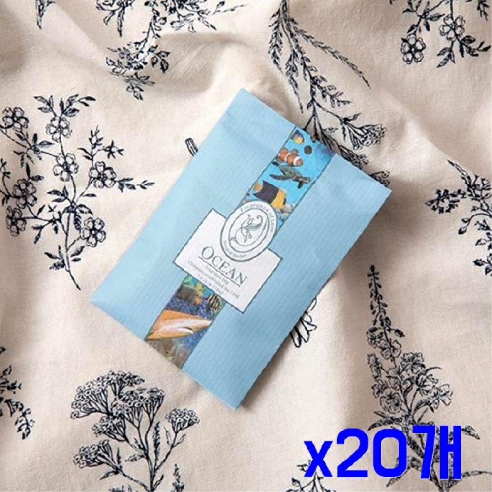 은은한 종이 다용도 방향제 10g(오션) x20개