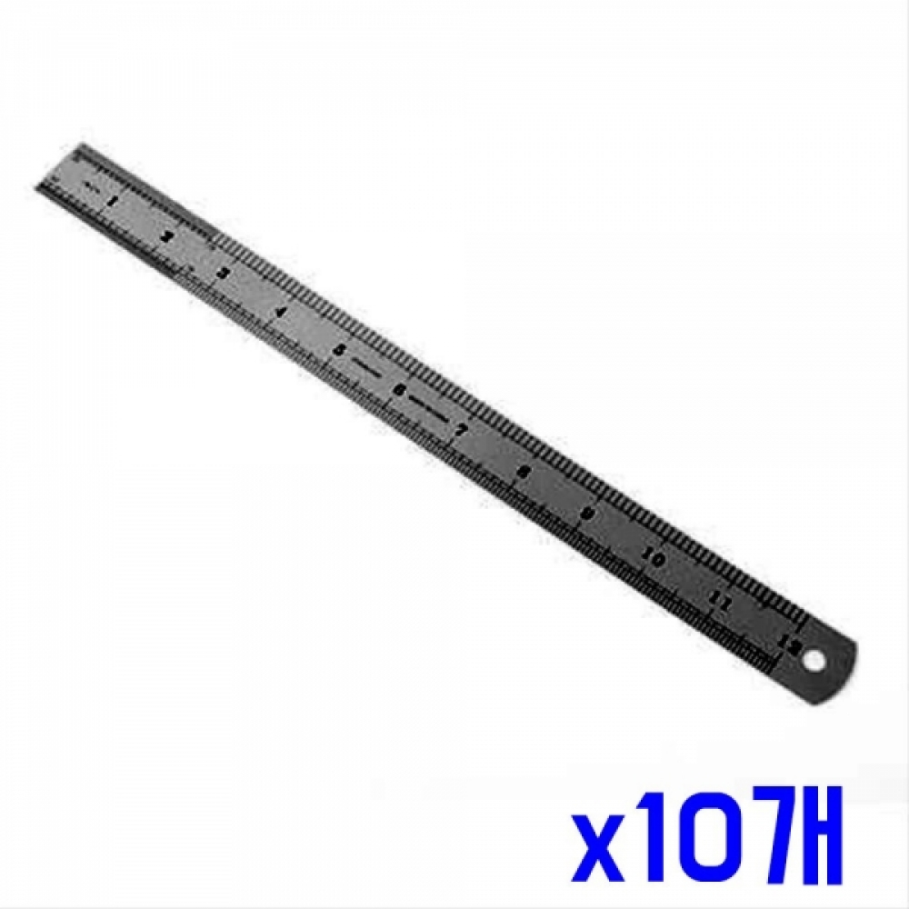 스테인리스 양면 간편 눈금자(30cm) x10개