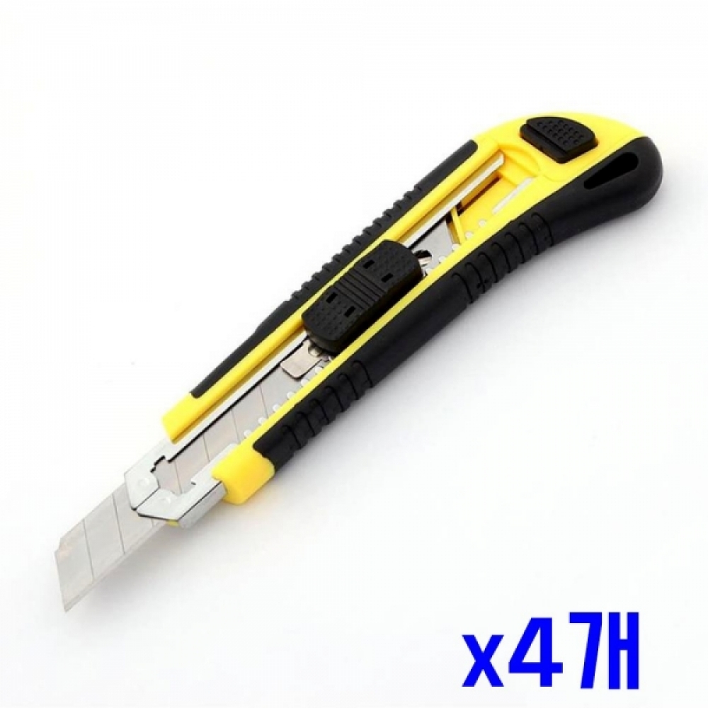 오토락 간편 커터칼(18mm) (칼날내장형) x4개