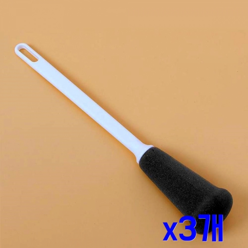 긴 손잡이 간편 세척 스펀지 병 세척솔(화이트) x3개