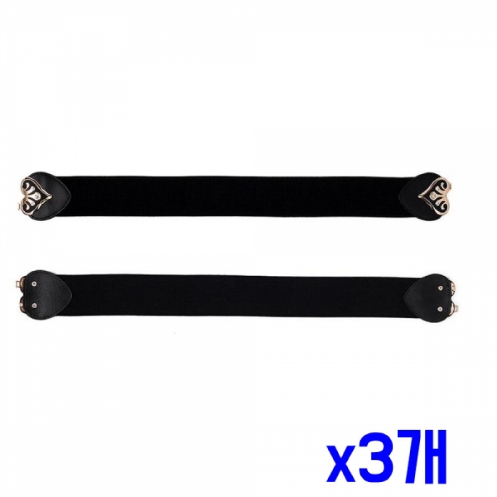 다용도 밴드 패션 포인트 벨트(블랙) x3개