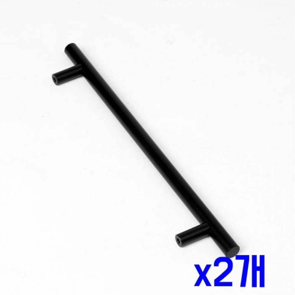 간단 리폼 가구 일자 손잡이 1p(160mm) (블랙) x2개